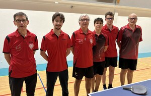 Equipes FFTT D2 2025/2026