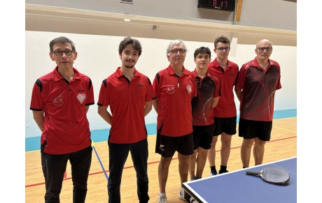 Equipes FFTT D2 2025/2026